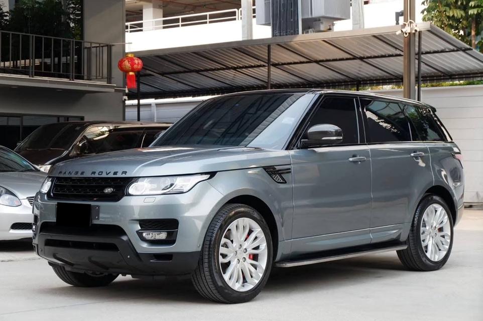 รถเข้าใหม่! Range Rover Sport 3.0 SDV6 HSE ปี 2014 สีเทาเข้มสุดหรู