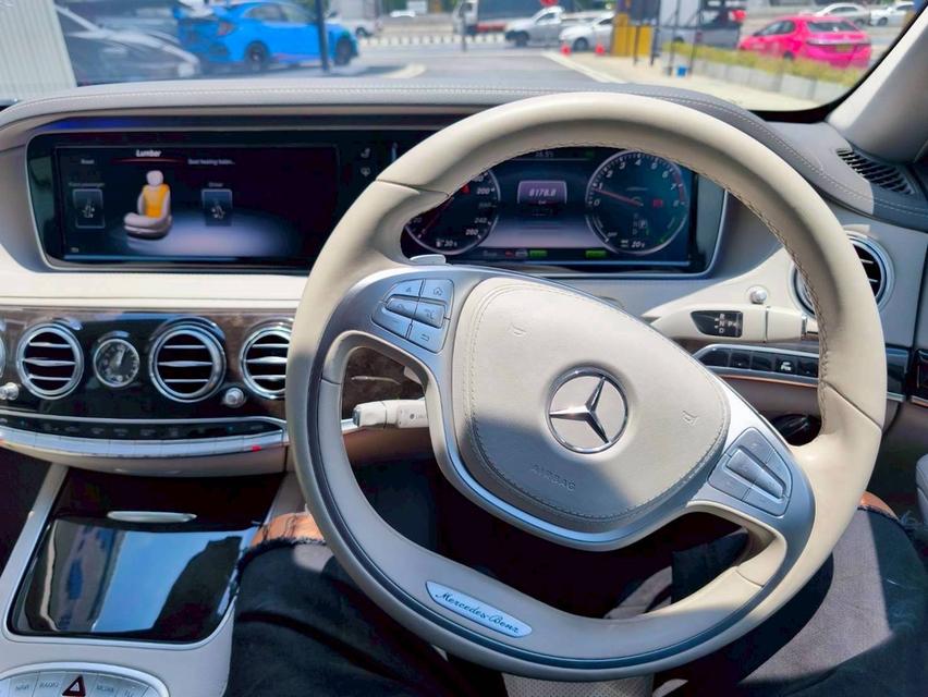 รหัสรถ KPV5585 2017 BENZ S500e EXECUTIVE สีเทา