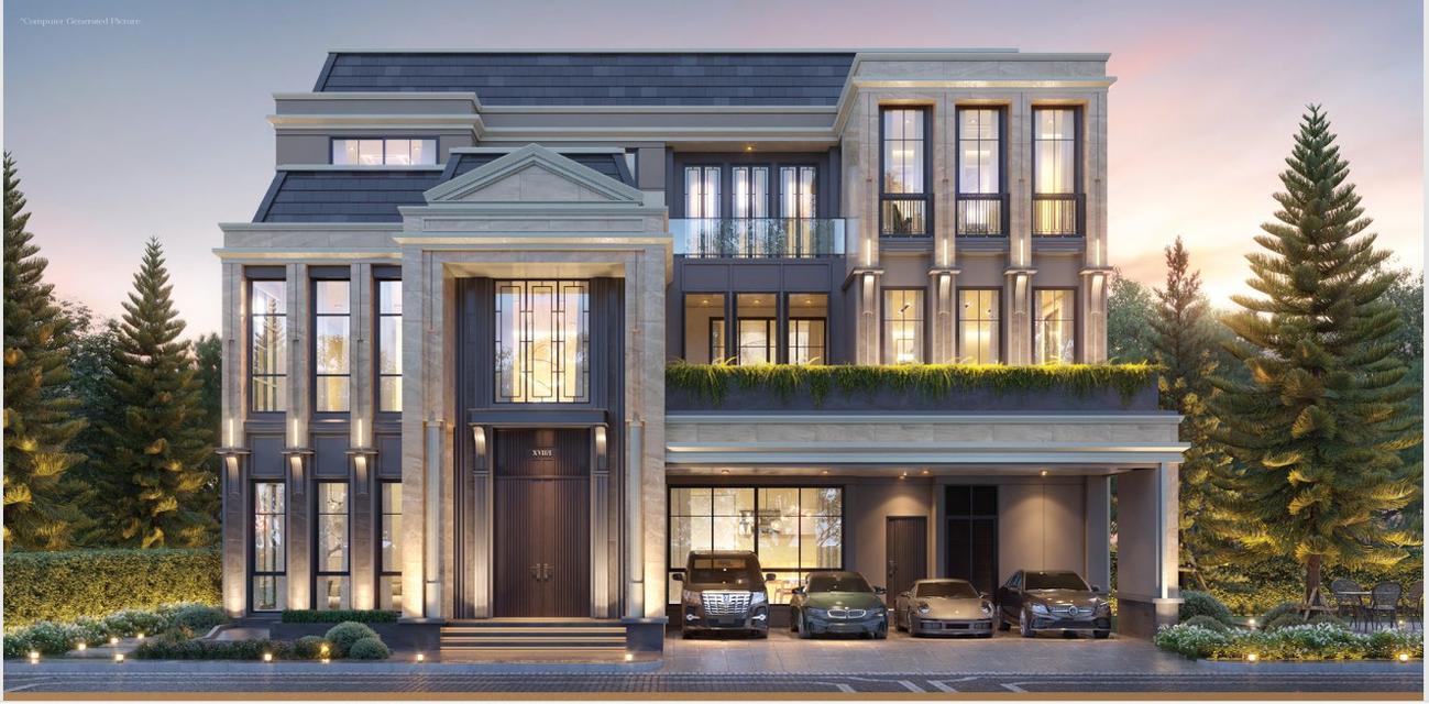 Luxury House For Sale 3 ชั้น 952 SQ.M ลิฟต์ส่วนตัวและสระว่ายน้ำส่วนตัว Connoisseur พัฒนาการ เขตสวนหลวง กรุงเทพมหานคร 10250 6