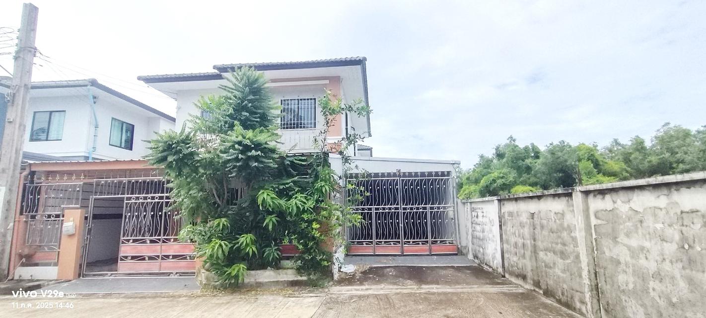 ขายถูกมาก บ้านเดี่ยว 2 ชั้น ซิตี้พลัส สุวินทวงศ์ หลังมุม ติดสวน