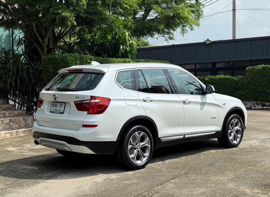 2016 BMW X3 20d LCI รถมือเดียวออกป้ายแดง รถวิ่งน้อย เข้าศูนย์ทุกระยะ รถไม่เคยมีอุบัติเหตุครับ 3