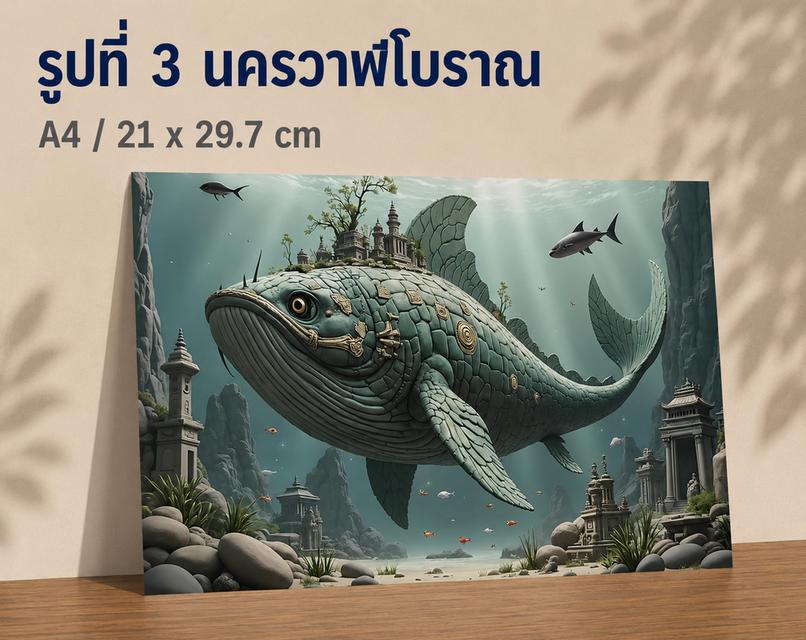 ภาพอาร์ตแนวแฟนตาซีใต้ทะเลลึก รูปที่ 3