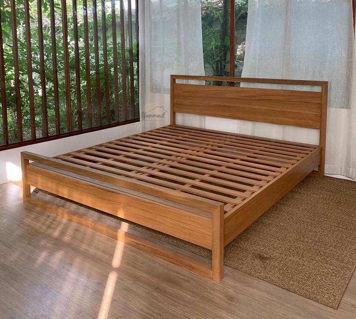 เตียงไม้ งานนำเข้าโกดังญี่ปุ่น