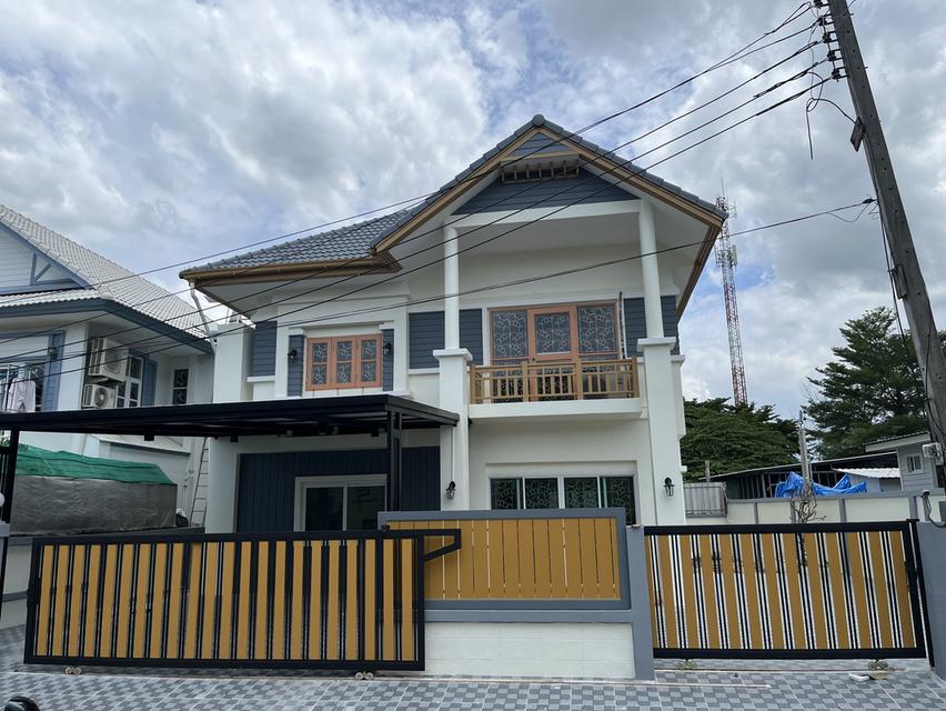 บ้านเดียว 2 ชั้น หมู่บ้าน ฟลอร่าวิลล์ พาร์ค ซิตี้ สุวินทวงศ์ 38 1