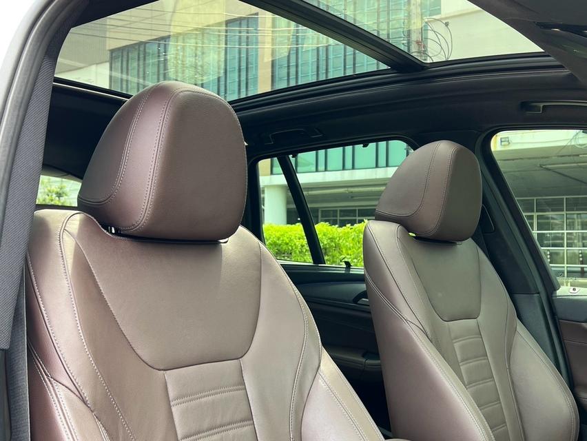 (แจ้งรหัสรถ NCT216) BMW X3 xdrive20d M Sport ขาว 2019 จด 2020 รูปที่ 13