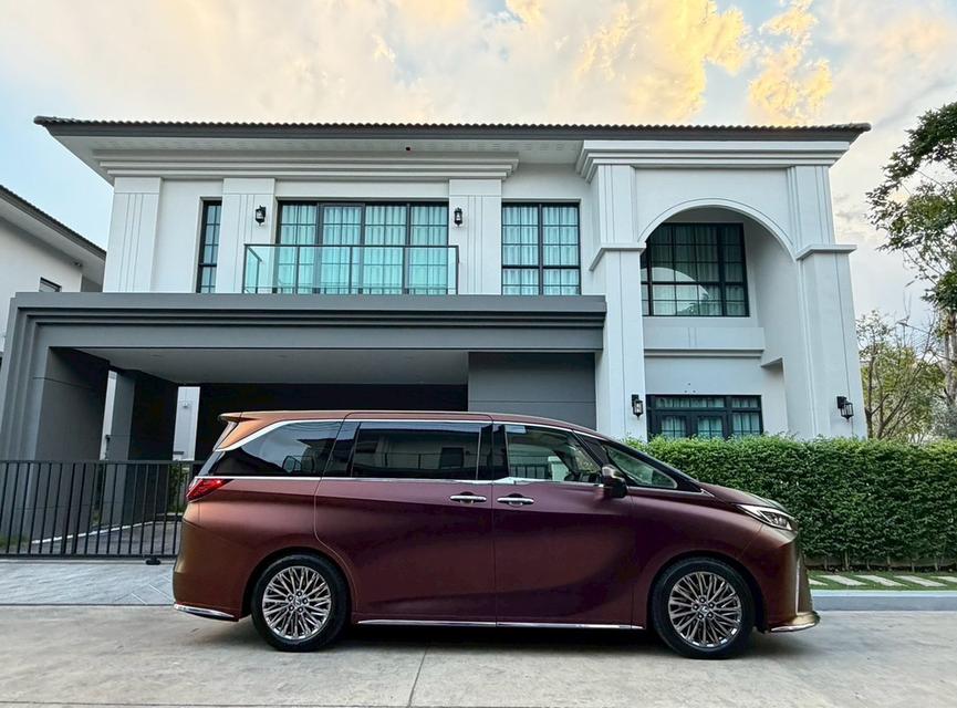 ปี 2024 Lexus LM350h 4 ที่นั่ง สีขาว Wrap สีพิเศษ รูปที่ 5