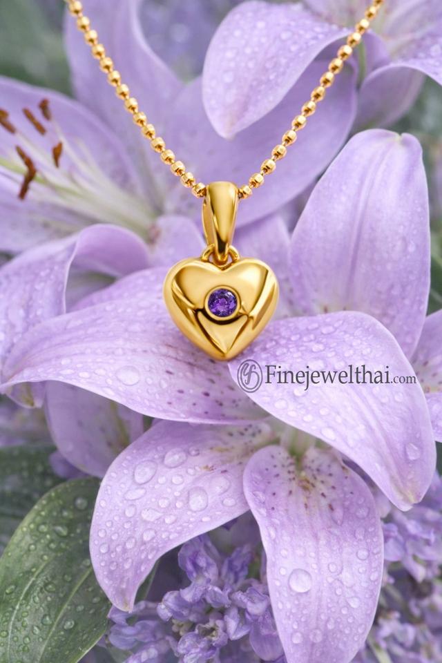 Finejewelthai เครื่องประดับอะเมทิสต์ พลอยแท้ เสริมดวงด้านความรักและการเงิน รูปย่อยที่ 2