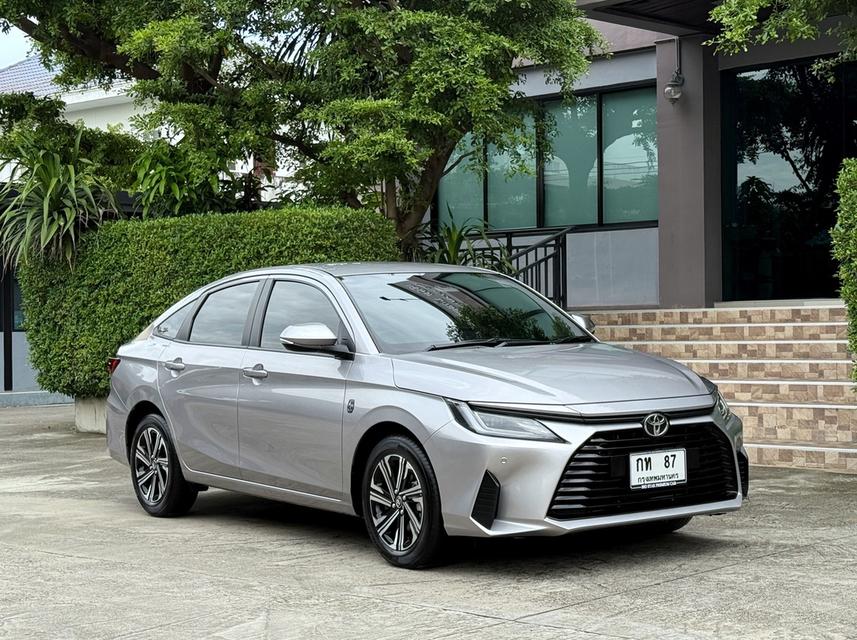 2023 TOYOTA YARIS ATIVE 1.2 SMART รถมือเดียว 23,000 กม สภาพป้ายแดง รถไม่เคยมีอุบัติเหตุครับ