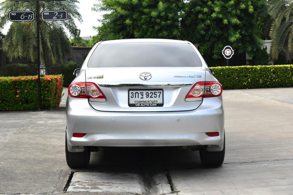 Toyota Altis 1.6E CNGโรงงาน เบนซิน เกียร์AT ปี2012 จด2014 7