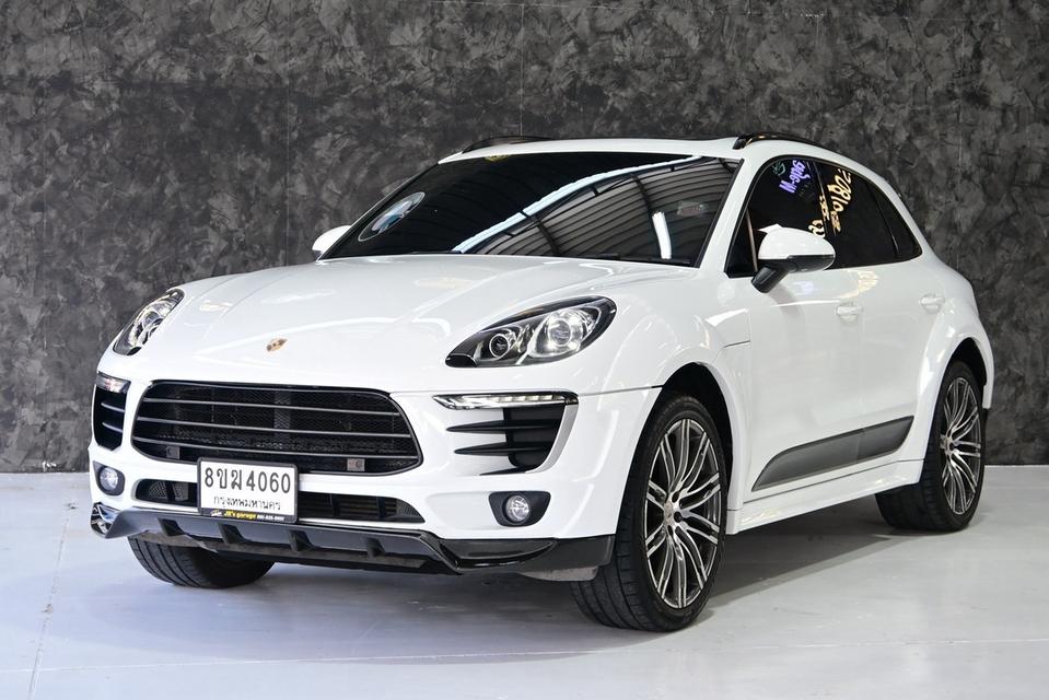 (แจ้งรหัสรถ JRS4060) 🚘 PORSCHE MACAN🤍 สีขาว | ปี 2015