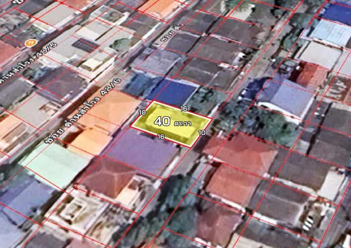 L-147 : ที่ดินถมแล้ว 40 ตร.วา ซ.แบริ่ง 48 (ด่านสำโรง 42) เมืองสมุทรปราการ 8