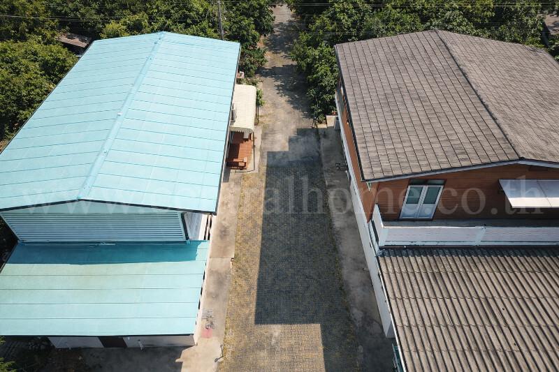 ที่ดินเปล่า พร้อมสิ่งปลูกสร้าง 1 ไร่ ถนนเลียบคลองประปา ฝั่งแจ้งวัฒนะ ทำเลดี 4