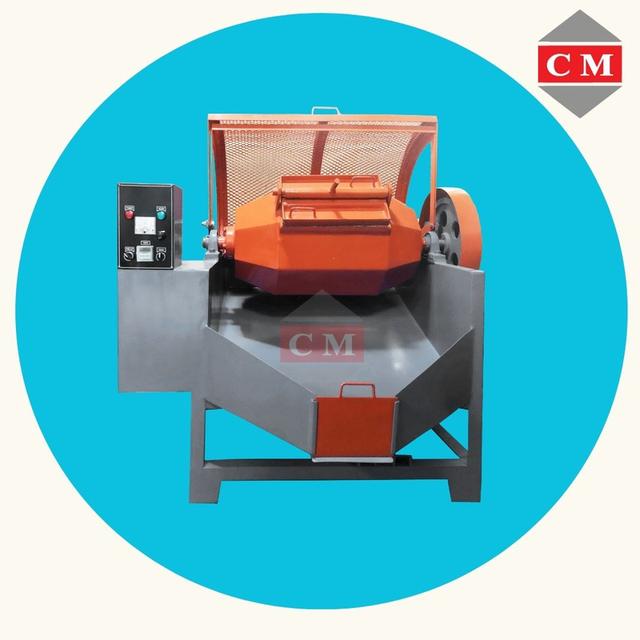 เครื่องขัดผิวโลหะแบบถังกลิ้ง หินขัด น้ำยาขัด 2