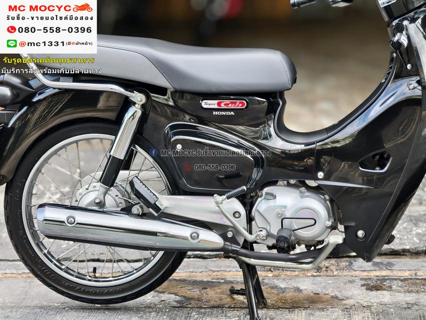 super cub 2023 วิ่ง6000โลแท้ สตาดมือ รถบ้านแท้มือเดียว สภาพป้ายแดง No1105 14