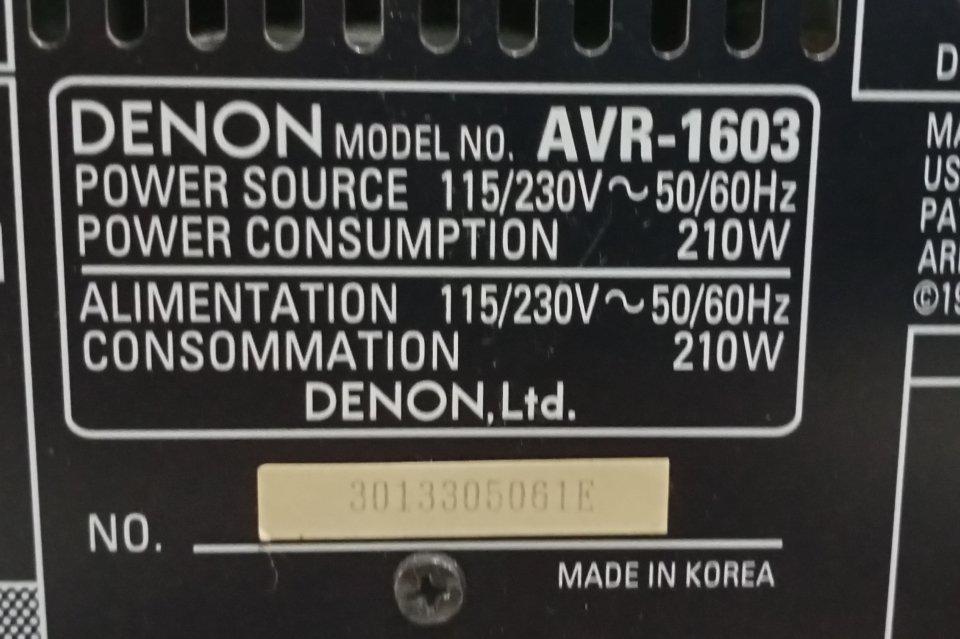 DENON AVR-1603 5