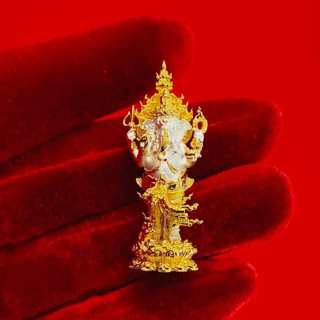 Phra Phikanet Ganesh Amulet Suk Samret Somprasong Edition Blessed for Happiness, Success, and Fulfillment 10