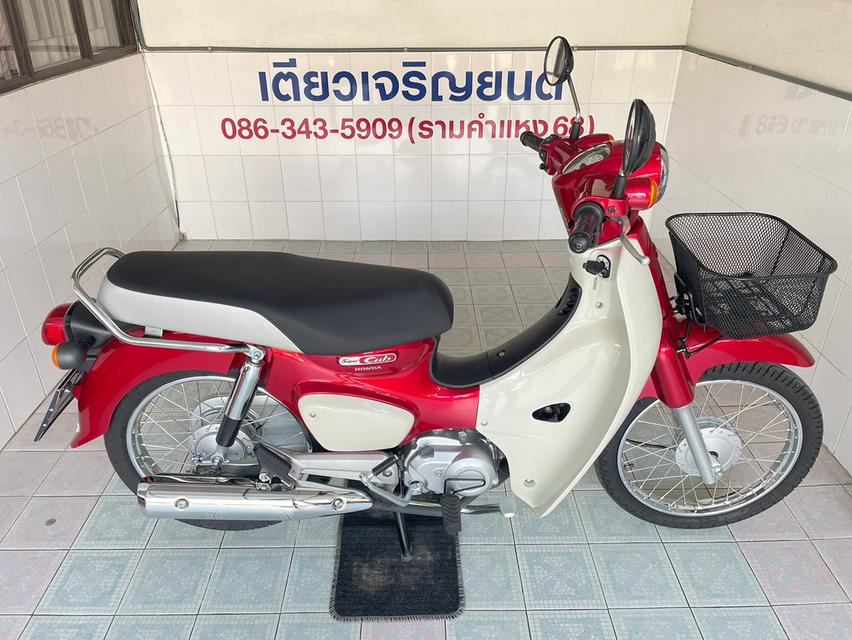 Super Cub โฉม2023 สภาพซื้อจอด รถมือเดียว เอกสารครบ ไม่ล้ม ไม่ชน เครื่องเดิม ชุดสีไร้รอย จัดส่งได้ทั่วไทย วิ่ง2000 ปี66 3