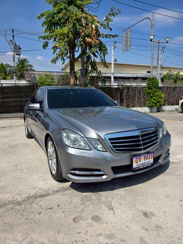 Mercedes-Benz E250 CGI BlueEFFICIENCY Avantgarde (W212 Facelift) เกียร์คอแล้วสีเทา ปี 2012 ไมล์ 140,000กม. รูปที่ 3