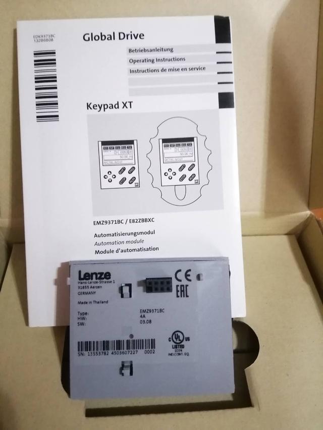 LENZE KEYPAD TYPE EMZ9371BC in P.K. Automation and Service 3