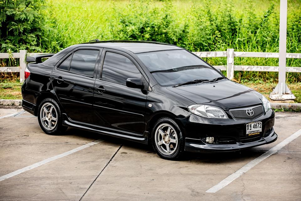 Toyota Vios ปี 1.5E ปี 2006 เกียร์ออโต้ สีดำ มือเดียวป้ายแดง 8