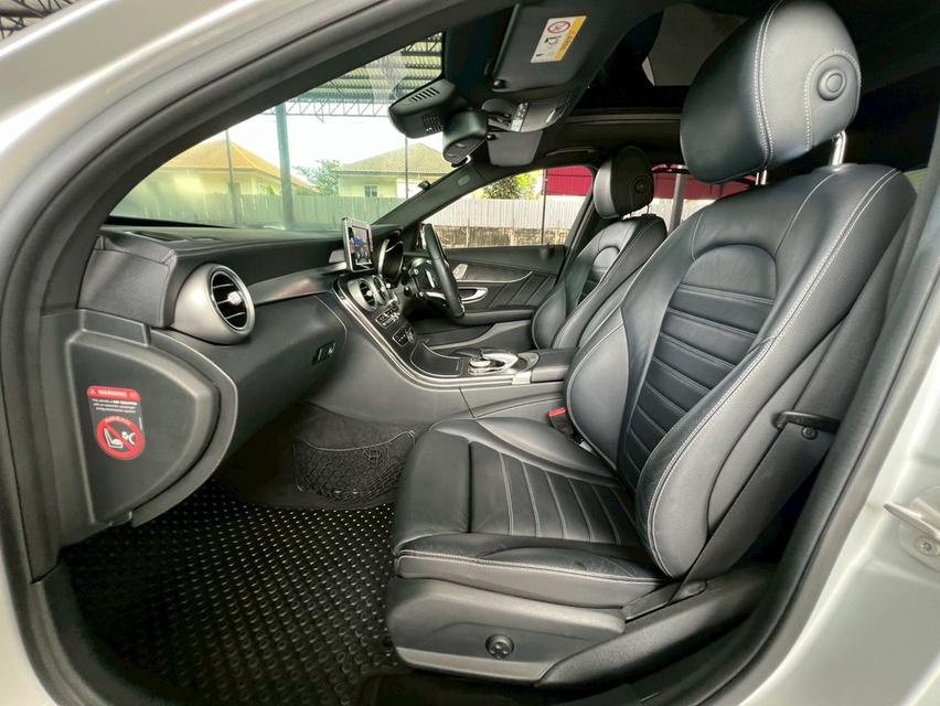 ปี 2016 #BENZ C-CLASS, #C350e AMG DYNAMIC โฉม W205 ปี14-23 สีเทา เบนซิน/ไฟฟ้า มือเดียวป้ายแดง 16