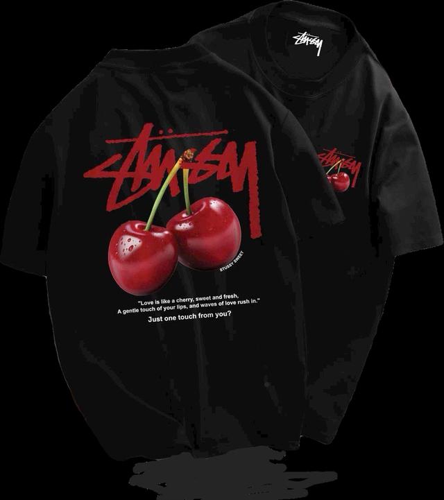 เสื้อยือคอกลม stussy