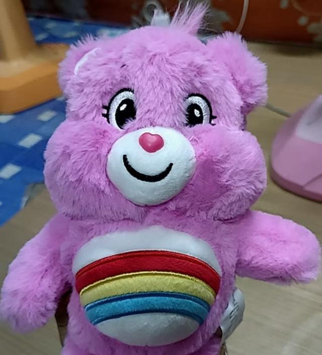 ส่งต่อตุ๊กตา Care Bears สีชมพูอมม่วง มือ 2 3