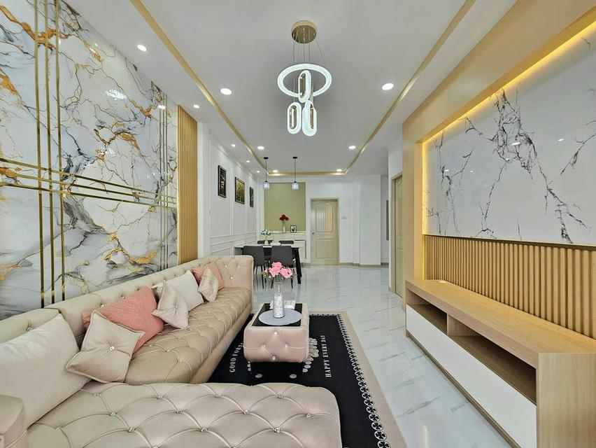 หมู่บ้านศรีประจักษ์7  ไทรน้อย นนทบุรีทาวน์เฮาส์ 2 ชั้น ถนนเมนค้าขายได้ ตกแต่งใหม่พร้อมอยู่ หลังบ้านติดทุ่งนา 4
