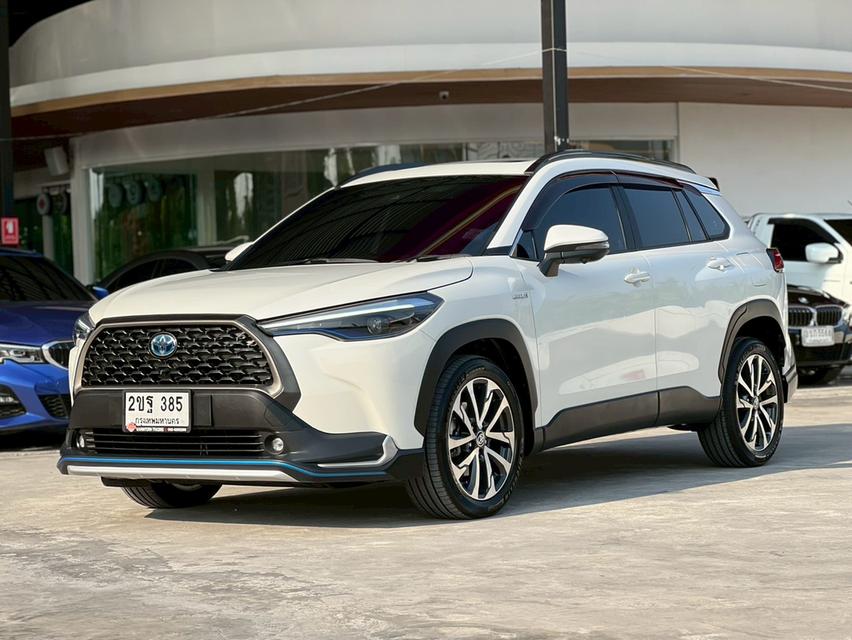 TOYOTA COROLLA CROSS 1.8 HYBRID PREMIUM SAFETY ปี 2021 โฉม ปี20-ปัจจุบัน