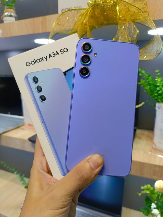 Samsung Galaxy A34 5G  256GB สี Awesome Violet  4