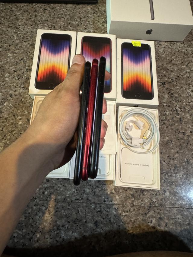 ขายๆๆๆถูกๆๆไอโฟนSE3สีMinightและสีหายากRed Product 128กิ๊กยกกล่องอีมี่ตรงมีใบเสร็จสูนTrueเครื่องใช้งานดีทุกๆฟังชั่นรีสโตได้ตลอดไม่มีติดไอคราว Model TH/ รูปที่ 5