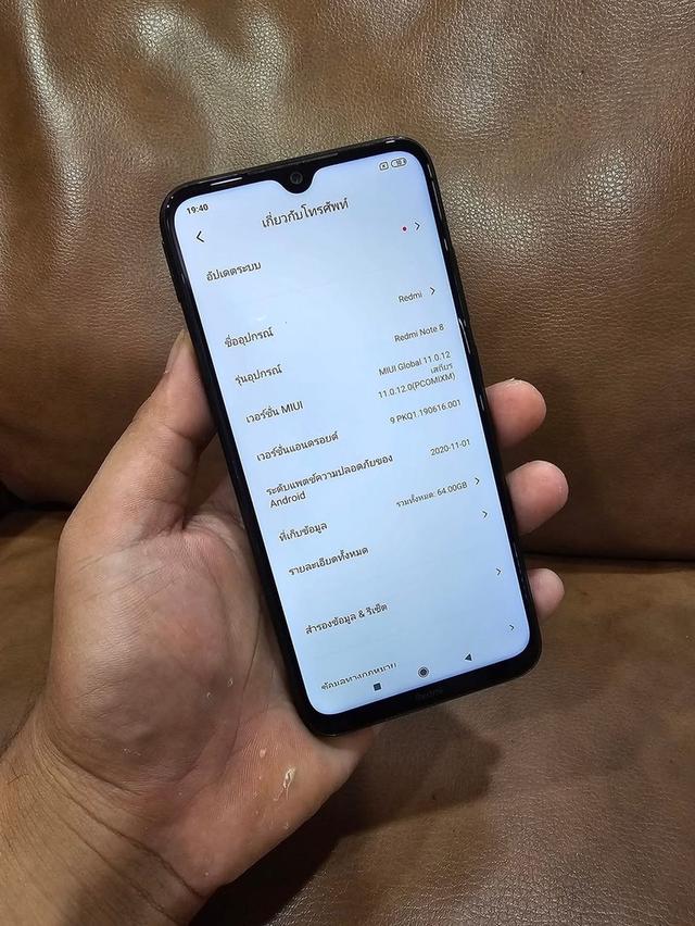 Redmi Note 8 สีดำสวยมาก 3