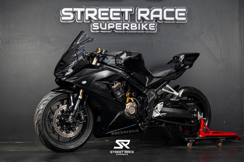 CBR650R 2021 ดำรถเท่ ท่อ JP racing ท้าย R1 ราคาเงินสด 212,000 บาท รูปย่อยที่ 3