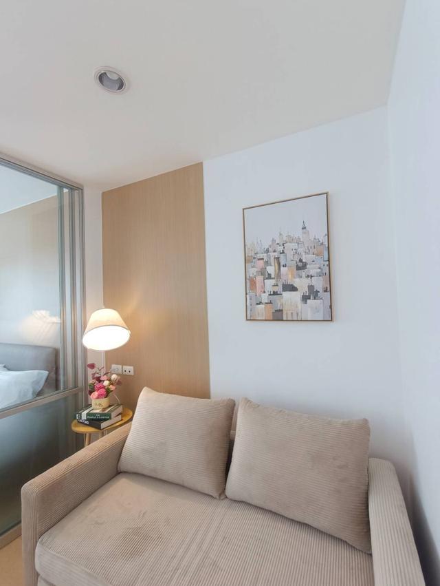 (ลดเพิ่ม 40,000 บาท) ห้องน่ารัก วิวดีม๊ากกกก รีโนเวท มีเครื่องใช้ไฟฟ้า ผ่อนถูก 5,xxx บาท ตึก D ชั้น 28 โล่ง ลมเย็น ใกล้ IKEA บางนา 13