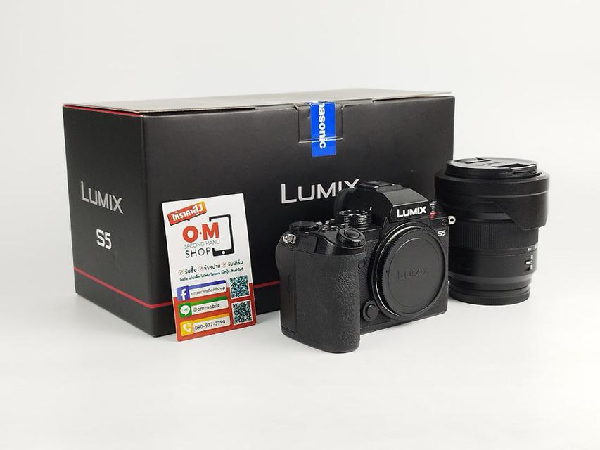 ขาย/แลก Panasonic Lumix S5 + Lens Kit 20-60mm F3.5 - 5.6 ศูนย์ไทย ประกันศูนย์ 07/2566 สวยมาก ครบกล่อง เพียง 44900.- 1