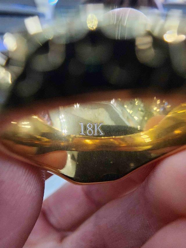 A.แหวน หัวลาย ROLEX โรเร็กซ์ สวย เดิมๆ เบอร์ 9 ขายตามสภาพ พร้อมส่ง รูปที่ 5