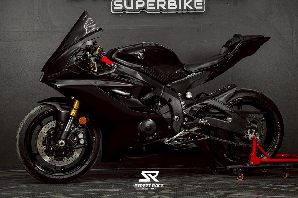 🔥 yamaha yzf-r6 ปี2018 จด19 สีดำ ดุจริง ตัวจริงสายสนาม 🔥 รูปที่ 3
