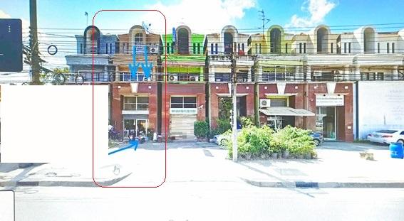 พณิชยการธนบุรี ให้เช่าโฮมออฟฟิศ 3.5 ชั้น บ้านเปล่า 19 ตร.วา. 245 ตร.ม.MRT หลักสอง 4 กม. บางแวก 8