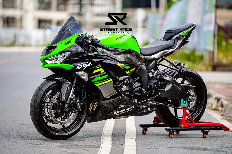 2019 Kawasaki 🔥ninja zx-6r ปี 2019 | เขียว–ดำ ของแต่งแน่น ใครช้าคันนี้อาจมีคนจอง! 🔥 13