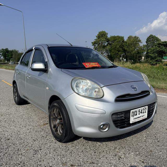 NISSAN March 1.2VL AUTO 2011 ✅สวย เดิม น็อตไม่ขยับ ไม่เคยแก็ส ❇️ปุ่มสตาร์ท ภายในเบาะหนังสะอาด ✅เครื่องเกียร์ช่วงล่างดี รถสมบูรณ์