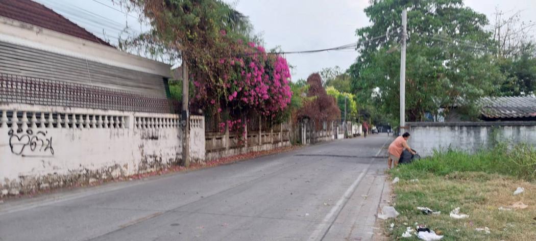 ขาย ที่ดิน ที่แนวรถไฟฟ้าสายสีชมพู นนทนคร 180 ตรว น้ำไม่ท่วม ใกล้รถไฟฟ้า 1