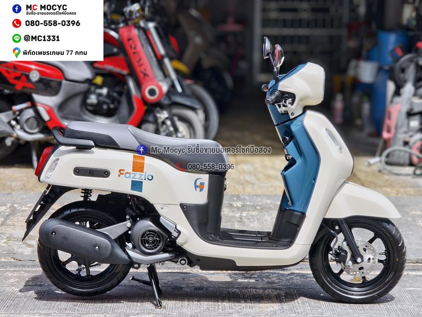 Fazzio 125 2026 รุ่นTOPกุญแจรีโมท รถรางวัลเลขไมล์0โลไม่ผ่านการใช้งาน เล่มเขียวชุดโอนครบ NO1497 รูปที่ 5
