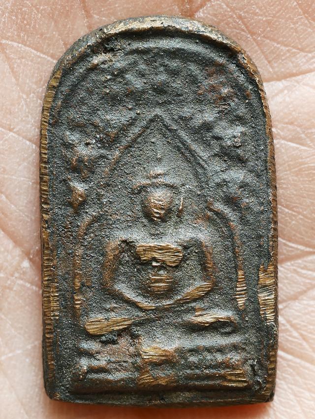 เหรียญหล่อ หลวงพ่อทา วัดพะเนียงแตก รุ่นแรก หลังยันค์ มะ อะ อุ....เก่า เดิมๆ 6