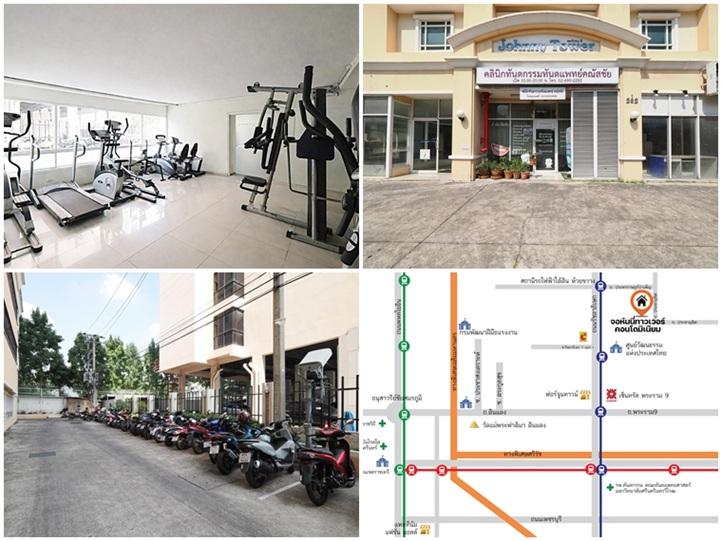 ขายราคาพิเศษ คอนโดทำเลทอง ห้วยขวาง–พระราม9 จอนนี่ ทาวเวอร์ คอนโด ราคา 1.38 ล้านบาท 11