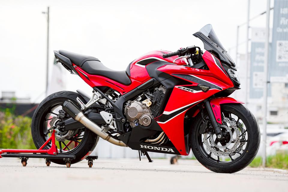 2018 Honda cbr650f ปี 2018 🔥 🏍️ แดงดำตัวจี๊ด 4 สูบ เสียงหวาน พร้อมขี่! 6