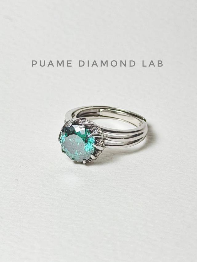 เเหวนเพชร ขึ้นตัวเรือน สั่งทำในเเบบที่ใจชอบ ราคาสบายกระเป๋าพร้อมใบรับประกันสินค้าทุกชิ้นที่ร้านปุอามี่ Diamond Lap Rama2(095-8894732) รูปย่อยที่ 2