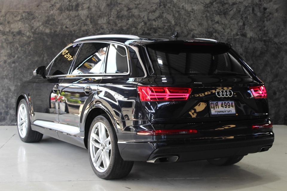 รหัสรถ JRS4994 พบกับรถเข้าใหม่ AUDI Q7 55 TFsi q S Line ปี 2018 สีดำ ดุๆ  11