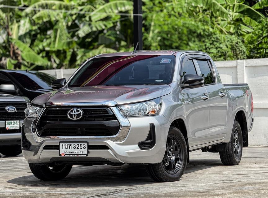 รหัสรถ WRT3253 2021 TOYOTA HILUX REVO, 2.4 ENTRY Z EDITIONโฉม DOUBLE CAB สีเทา เกียร์ออโต้