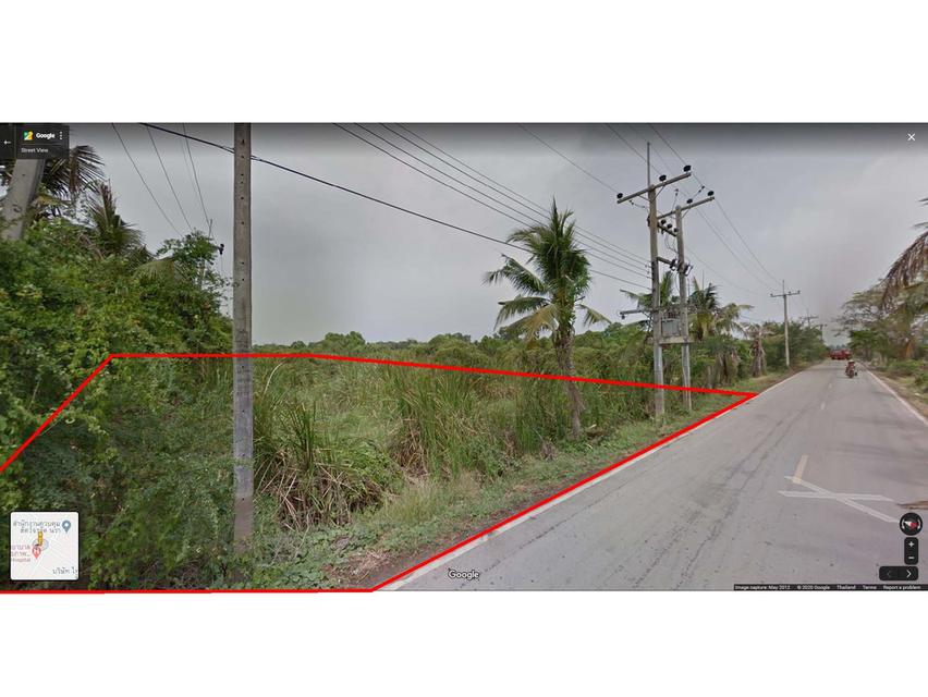 ที่ดิน 180 ตรว. แปลงหัวมุมถนน ตำบลนราภิรมย์ นครปฐม 4
