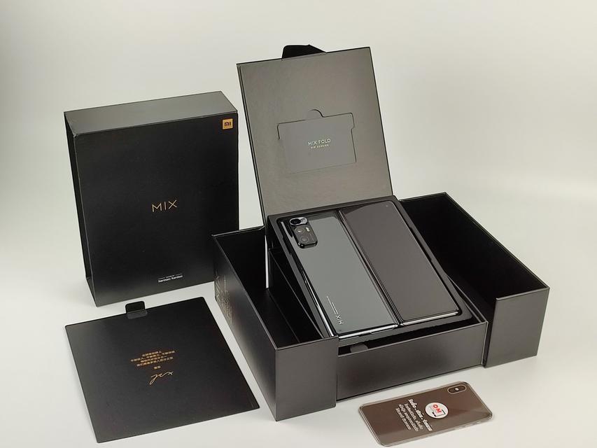 ขาย/แลก Xiaomi Mix Fold 12/256 สี Black รอมจีน สภาพสวยมาก Snapdragon888 แท้ ครบกล่อง เพียง 28,900 บาท 1